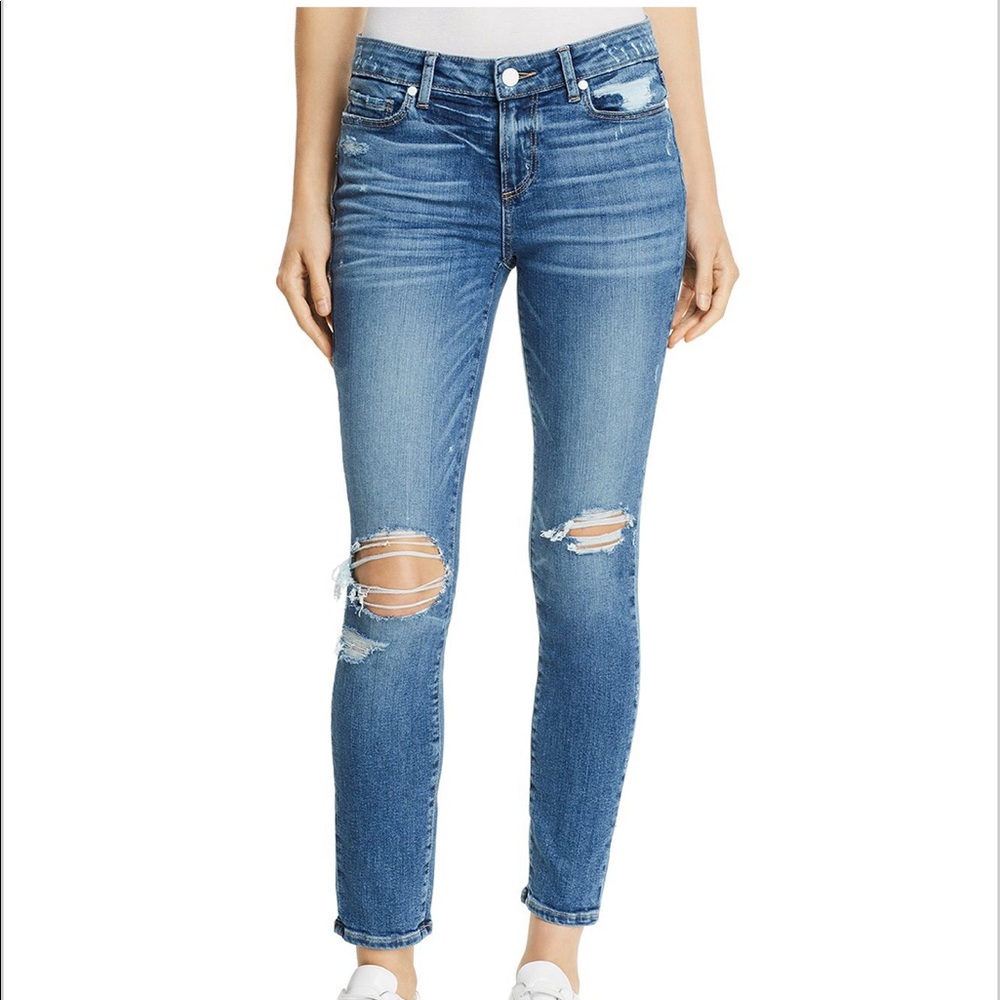 PAIGE Denim Verdugo Ankle distressed Jean